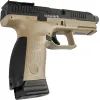 Страйкбольный пистолет ASG CZ P-10C OR-OT Dual-Tone Blowback Black/FDE CO2 (19924) изображение 3