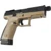 Страйкбольный пистолет ASG CZ P-10C OR-OT Dual-Tone Blowback Black/FDE CO2 (19924) изображение 5