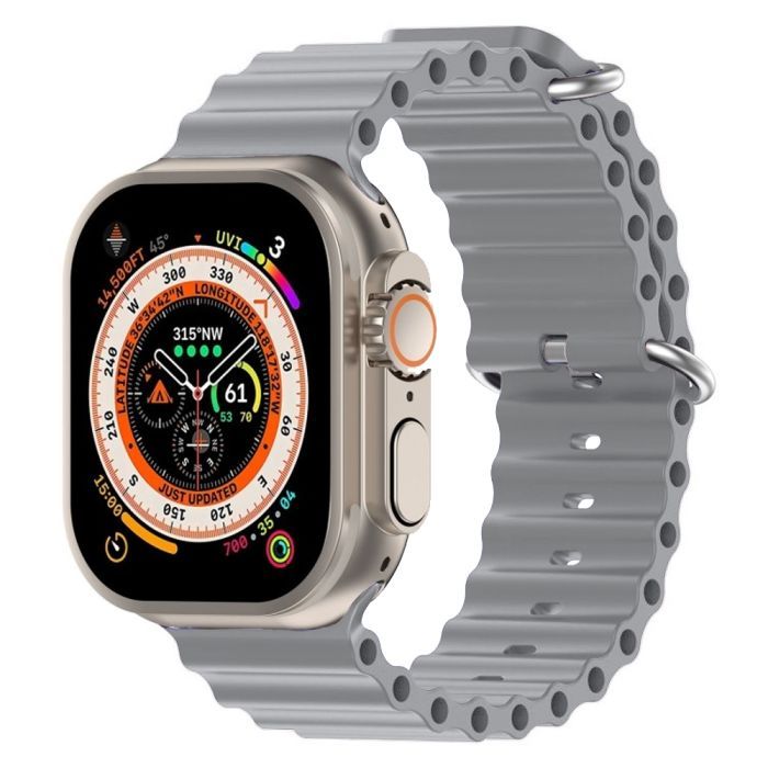 Ремінець до смарт-годинника Armorstandart Ocean Band для Apple Watch 49/46/45/44/42 (Series 1-3) Orange (ARM81039) зображення 2