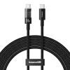 Дата кабель USB-C to USB-C 2.0m 100W (20V/5A) black Baseus (P10373000111-01)