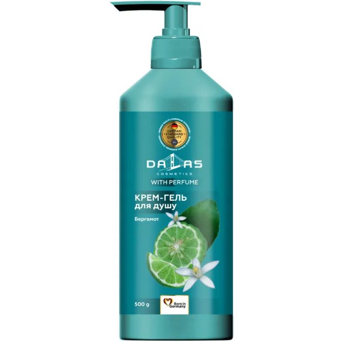 Гель для душа Dalas Cosmetics Бергамот 500 г (4823128004783)