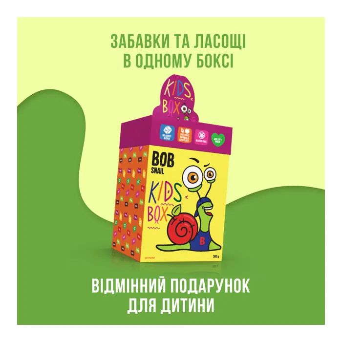 Конфета Bob Snail Box с игрушкой и квестом 382 г (4820219346999) изображение 3