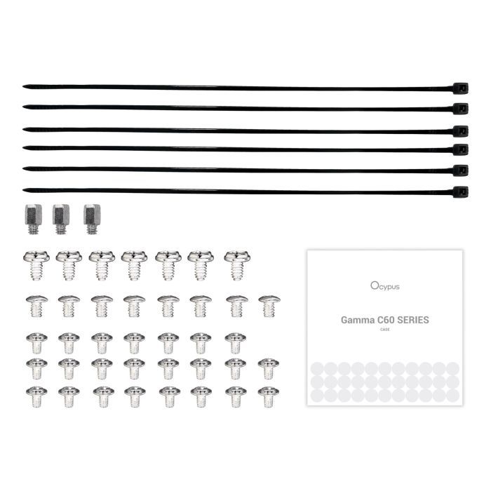 Корпус для ПК OCYPUS GAMMA C60 WH (GAMMA-C60-WHG000XX-GL) изображение 9