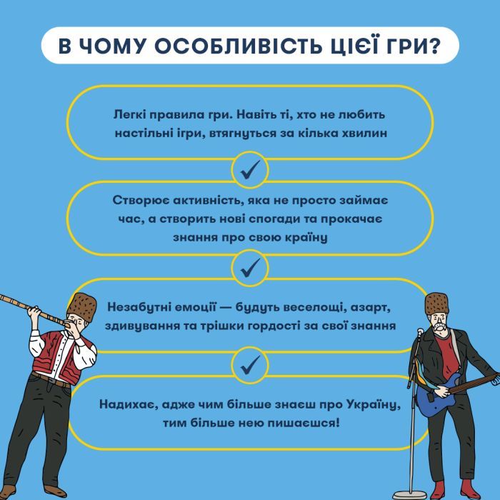 Настольная игра Orner Шевченко спрашивает об украинской музыке (укр.) (2221) изображение 8