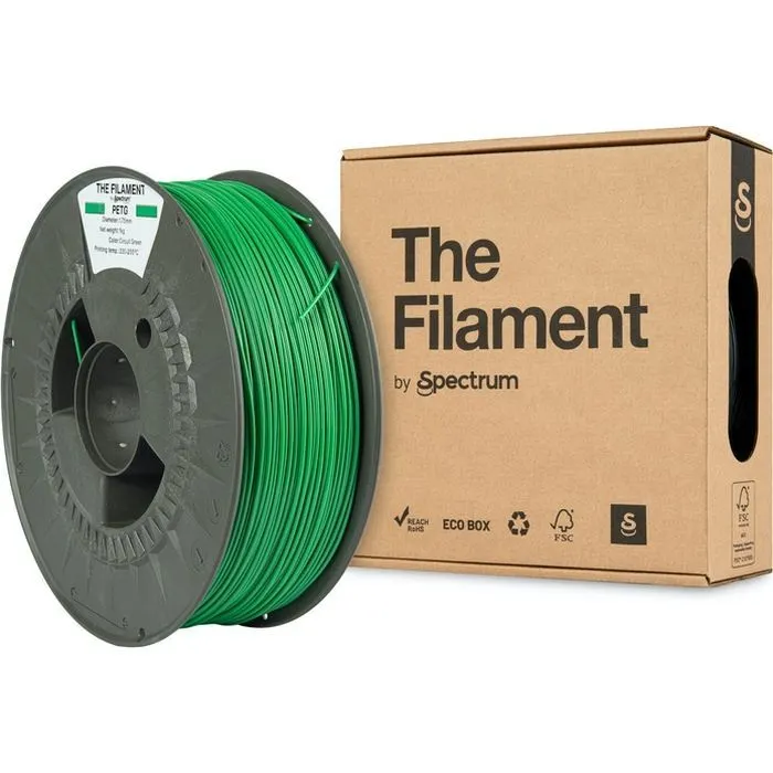 Пластик для 3D-принтера The Filament PETG 1.75mm 1kg GREEN, CIRCUIT (TF-24022) зображення 3