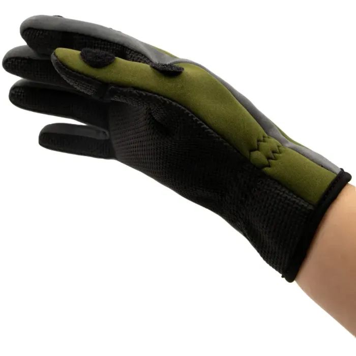 Рукавиці Tramp Effort неопренові 1,5мм зелені/сірі UTRGB-002, L (UTRGB-002-L) зображення 4