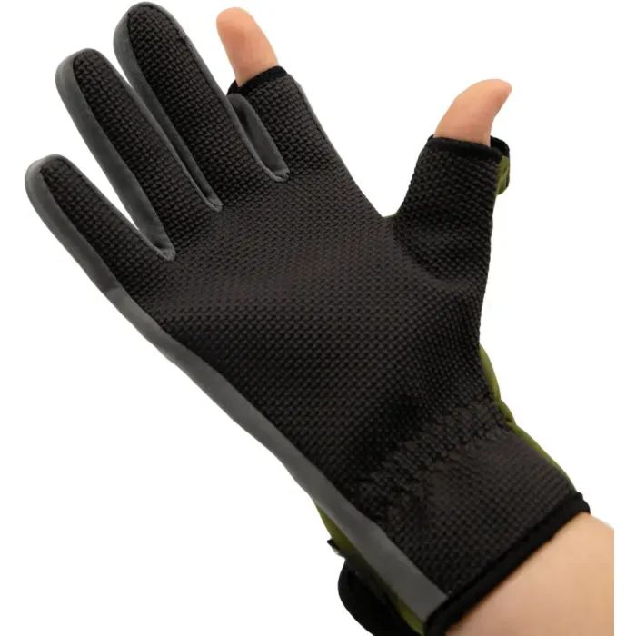 Рукавиці Tramp Effort неопренові 1,5мм зелені/сірі UTRGB-002, L (UTRGB-002-L) зображення 6
