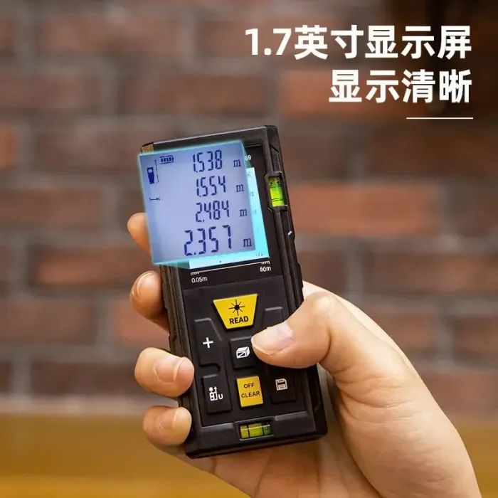 Лазерний далекомір Deli до 80 м (DL4169) зображення 4