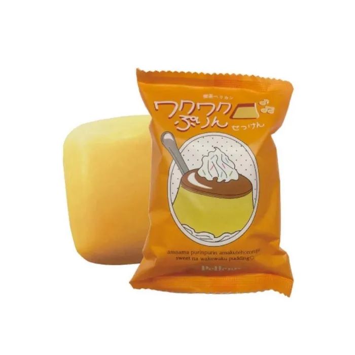 Тверде мило Pelican Для тіла з ароматом карамельного пудингу 80 г (4976631481333)