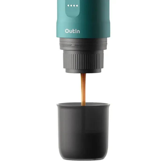 Портативная кофеварка Outin Nano Espresso Machine OTEM-01 Forest Green (OTEM-01-FG) изображение 4