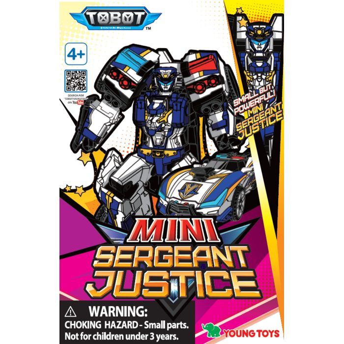 Трансформер Tobot мини Тобот Сержант Джастис НП (301211) изображение 3