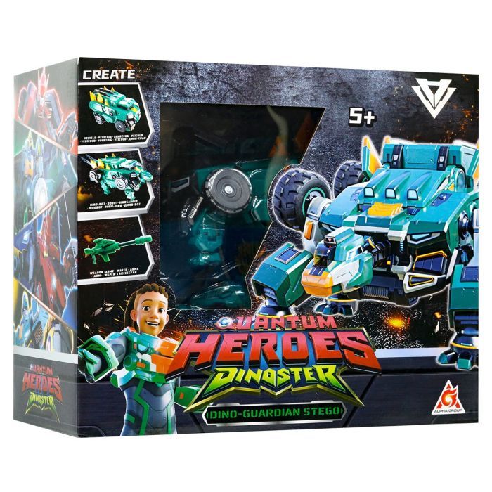 Трансформер Dinoster Мега Дино-Гардиан Стего (EU580807) изображение 5