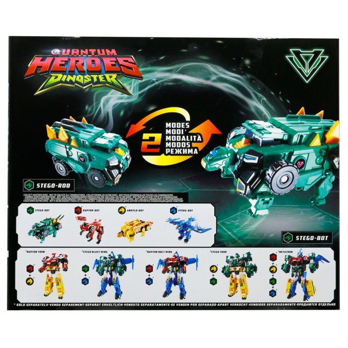 Трансформер Dinoster Мега Дино-Гардиан Стего (EU580807) изображение 6