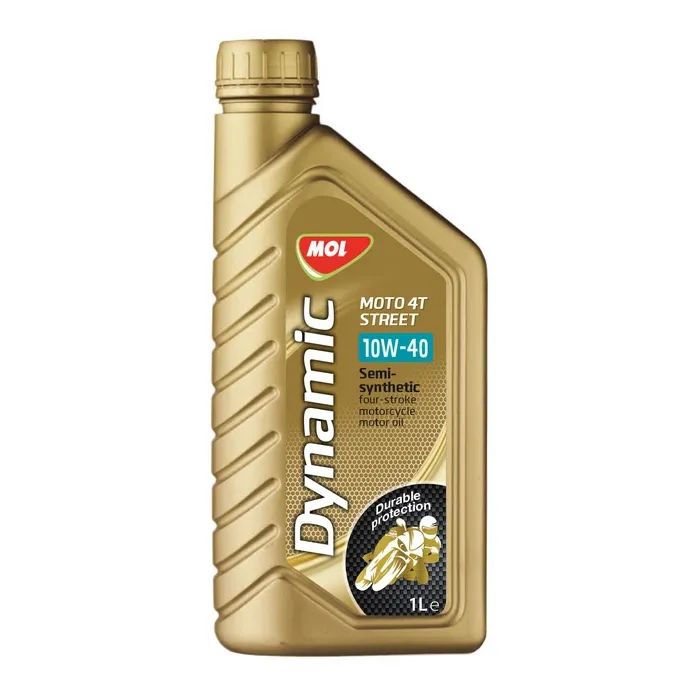 Моторное масло MOL Dynamic Moto 4T Street 10W-40 1л (13301132)