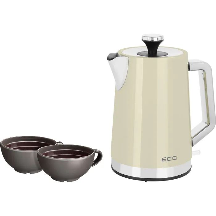 Электрочайник ECG RK 1766 Vintage Vanilla изображение 9