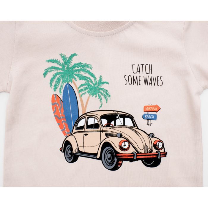 Набор детской одежды Breeze с машинкой (21723-86B-beige) изображение 4