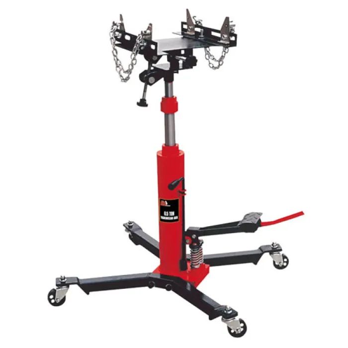Візок гідравлічний GTM cтійка трансмісійна 0,5т з педаллю (TEL05007)