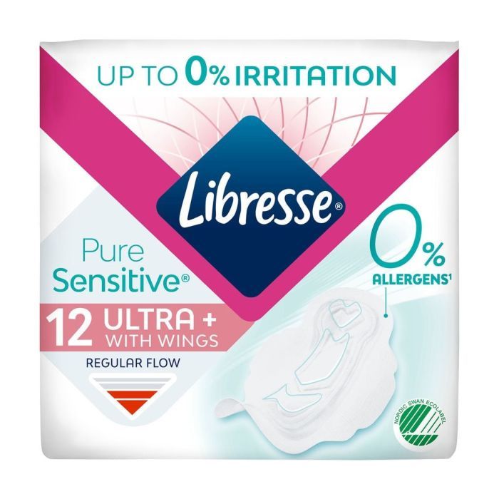 Гигиенические прокладки Libresse Pure Sensitive Ultra Normal 12 шт. (7322541161747)