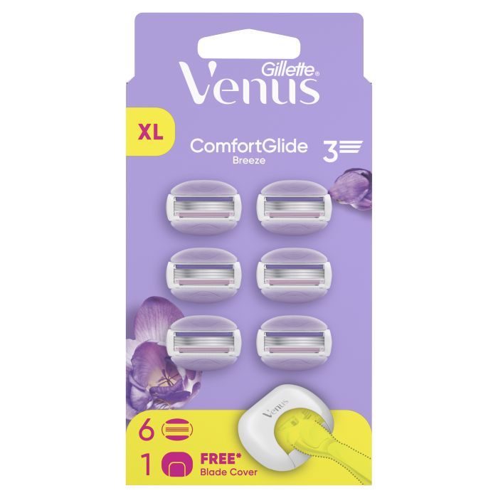 Змінні касети Gillette Venus ComfortGlide Breeze 6 шт. + Чохол (8700216969314) зображення 2