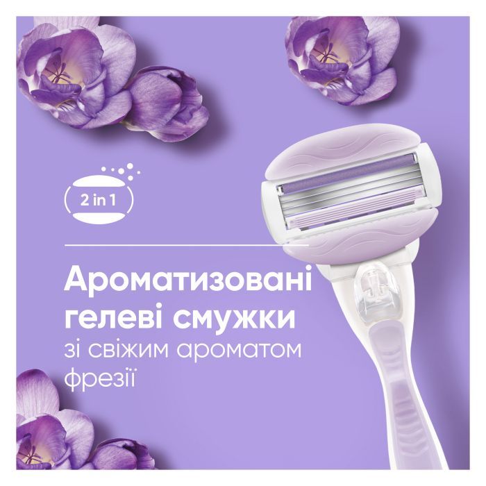 Змінні касети Gillette Venus ComfortGlide Breeze 6 шт. + Чохол (8700216969314) зображення 5