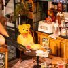 Конструктор Robotime Rolife деревянный 3D Ресторан Tipsy (DG167) изображение 4