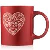 Чашка Ardesto Heart, 320мл, кераміка, червоний (AR3074R) зображення 3