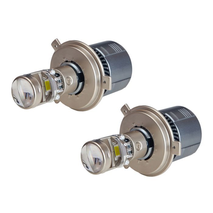 Автолампа PULSO L8-H4/H/L/3570 chip/12-24v/2*L45WH55W/10800Lm/6500K (L8-H4) зображення 2