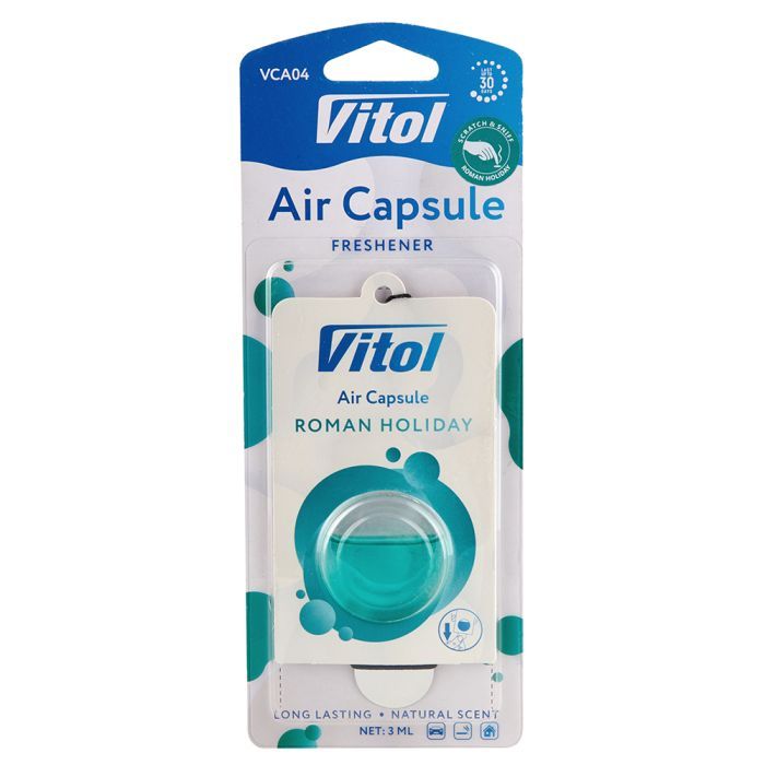 Ароматизатор для автомобиля VITOL Air Capsule Roman Holiday 3мл (VCA04)