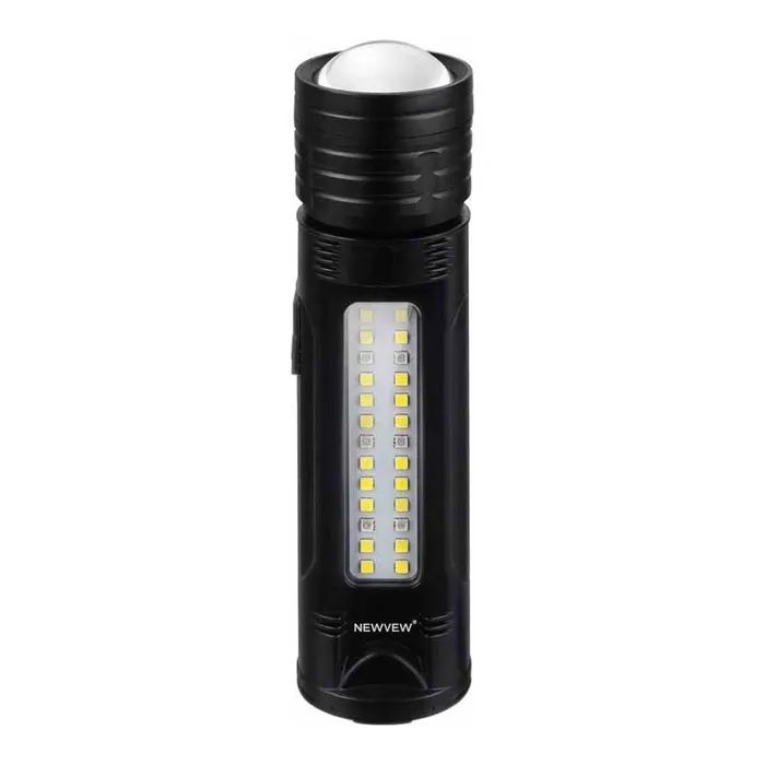 Фонарь NEWVEW NV-C1006 Solar Panel 1200mAh Black (NWVW-NV-C1006-BK)