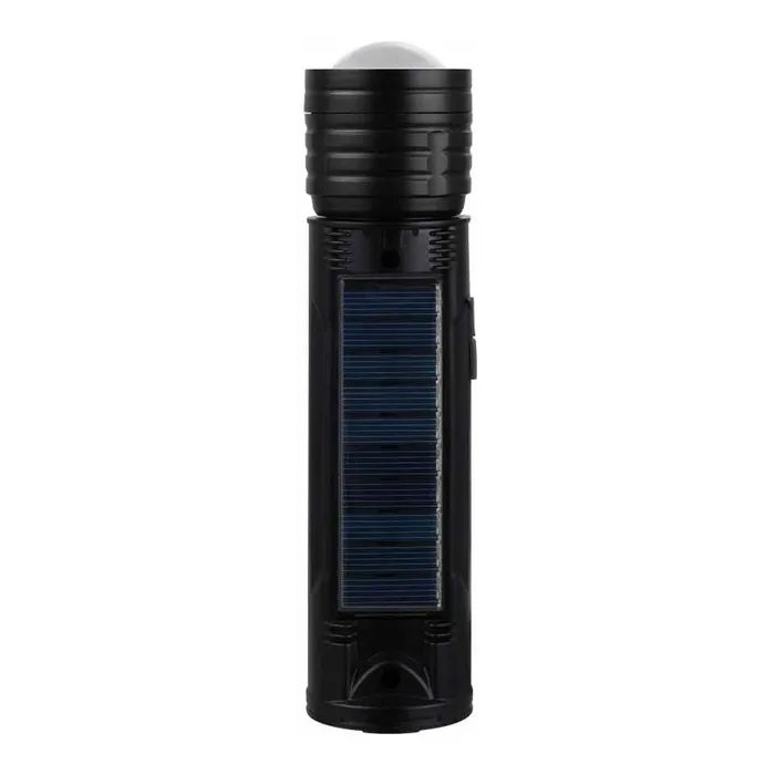 Фонарь NEWVEW NV-C1006 Solar Panel 1200mAh Black (NWVW-NV-C1006-BK) изображение 2