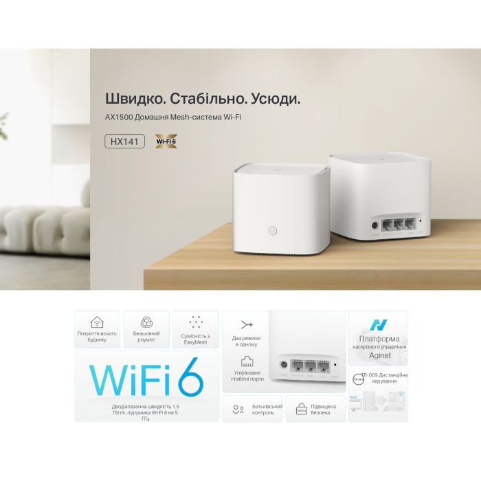 Точка доступу Wi-Fi TP-Link HX141-1-PACK зображення 4