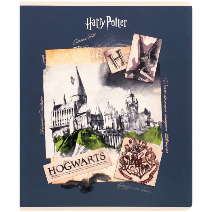Зошит Kite Harry Potter, 24 аркуша, клітинка (HP26-238) зображення 2