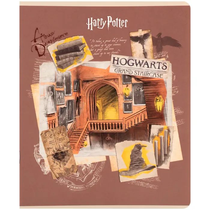 Зошит Kite Harry Potter, 24 аркуша, клітинка (HP26-238) зображення 9