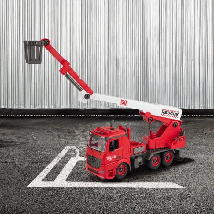 Конструктор Otamanko АВТОКОНСТРУКТОР Пожарная стремянка (YW9080A) изображение 10