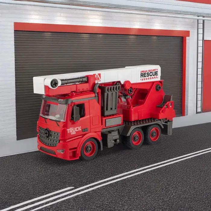 Конструктор Otamanko АВТОКОНСТРУКТОР Пожарная стремянка (YW9080A) изображение 8