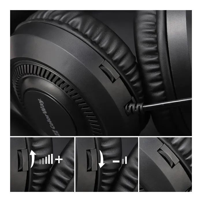 Наушники ColorWay GlowCore RGB Black (CW-HPG02BK) изображение 5