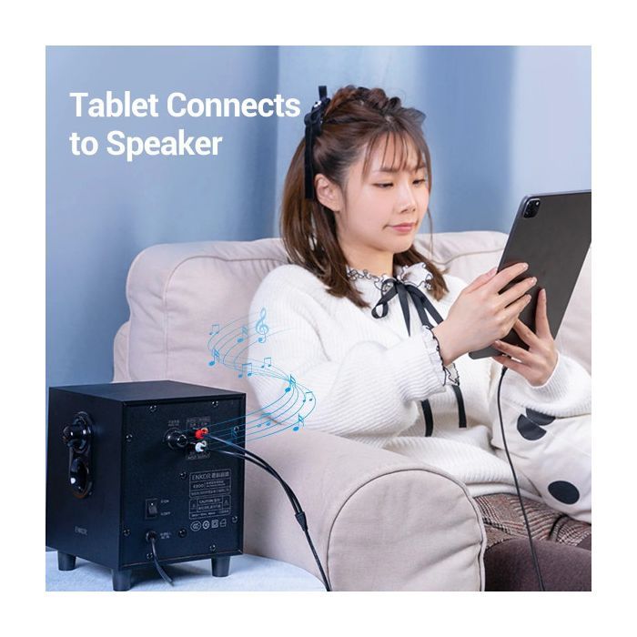 Кабель мультимедийный USB-C M to 2xRCA F 0.5m black Vention (BGVHD) изображение 6
