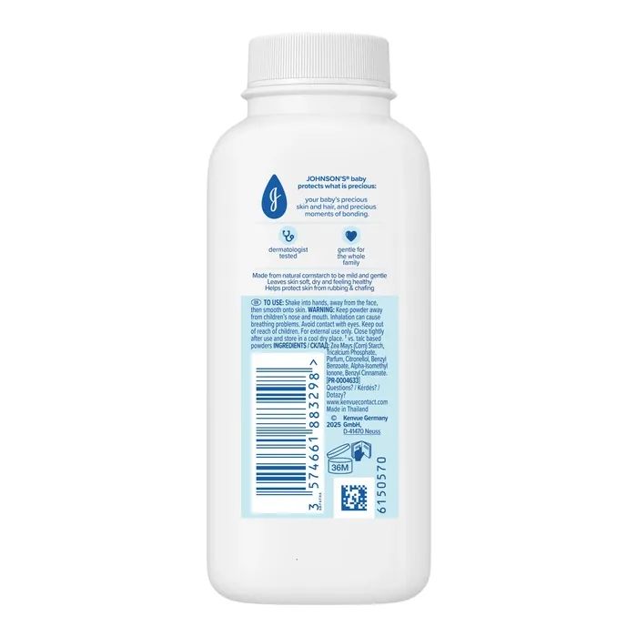 Присыпка Johnson’s baby 100 г (3574661883298) изображение 2