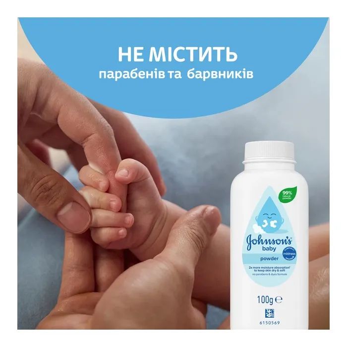 Присыпка Johnson’s baby 100 г (3574661883298) изображение 6