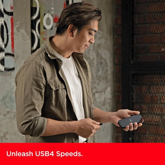 Накопичувач SSD USB 4.0 2TB SanDisk (SDSSDE82-2T00-G25) зображення 6