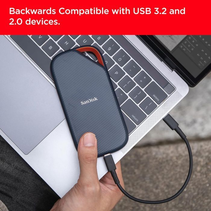 Накопичувач SSD USB 4.0 2TB SanDisk (SDSSDE82-2T00-G25) зображення 7
