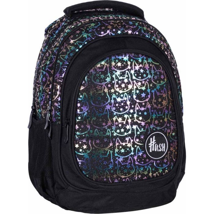 Рюкзак школьный Hash AB330 Neon kitty з голографічним ефектом (502022119) изображение 3