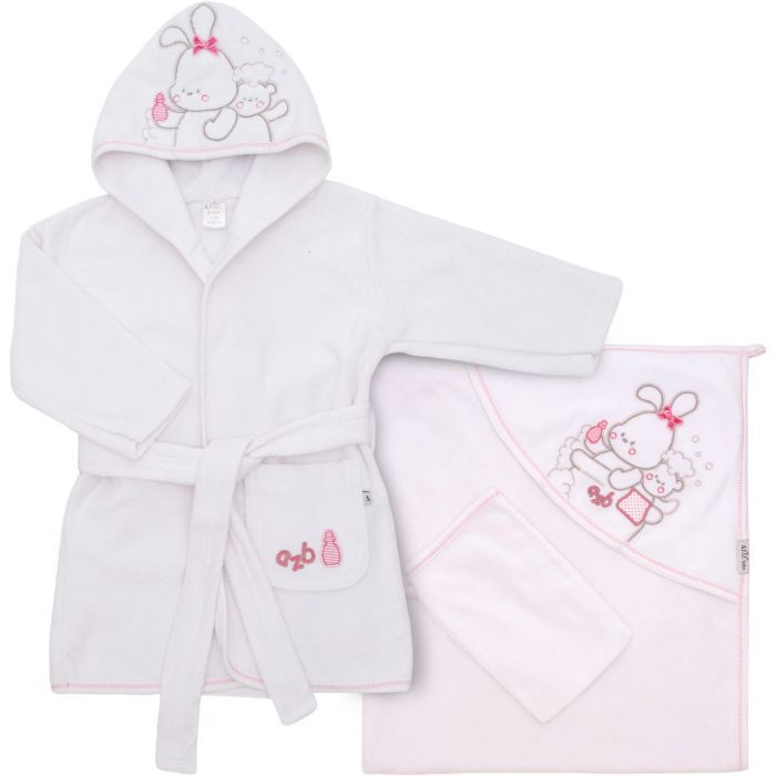 Халат детский Aziz махровый (65006-62-white)
