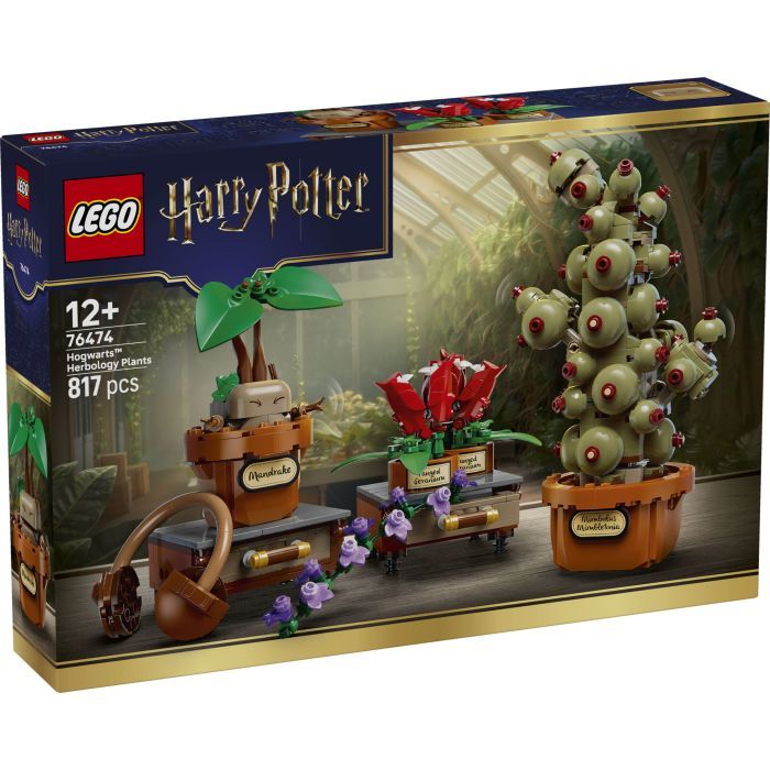 Конструктор LEGO Harry Potter Растения по курсу гербологии в Хогвартсе (76474)