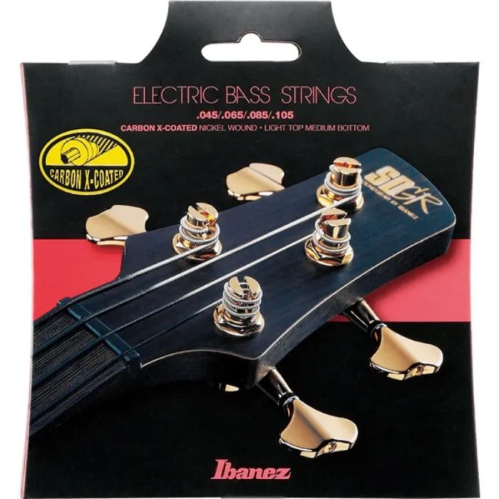 Струны для гитары Ibanez IEBS4XC Bass Guitar Strings 45-105 Carbon X Coated (301875)
