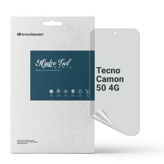 Пленка защитная Armorstandart hydrogel Matte Tecno Camon 50 4G (ARM91521)
