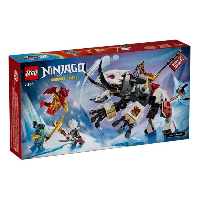 Конструктор LEGO NINJAGO Зильвар и дракон Гримтак (71863) изображение 6