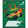 Зошит Kite Hot Wheels, 12 аркушів, коса лінія (HW26-235) зображення 5
