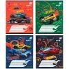 Зошит Kite Hot Wheels, 12 аркушів, коса лінія (HW26-235)