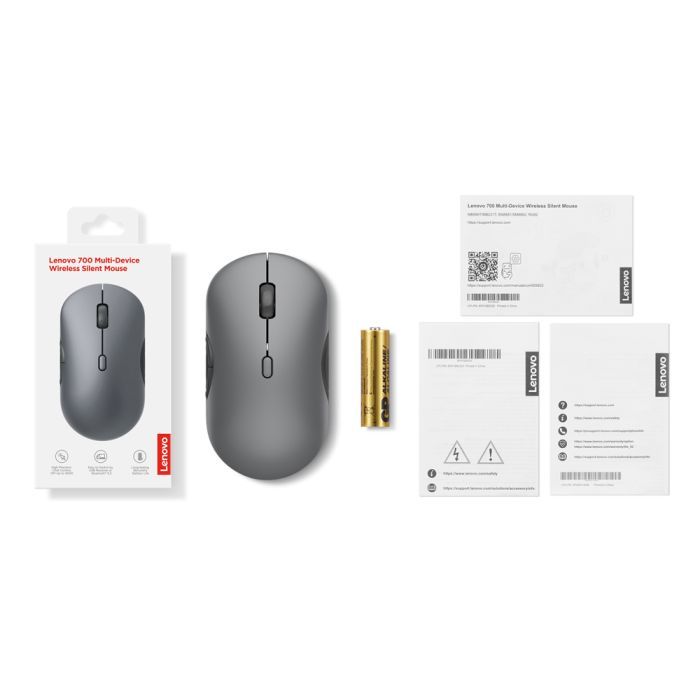 Мишка Lenovo 700 Multi-Device Wireless Luna Grey (GY51S61898) зображення 6